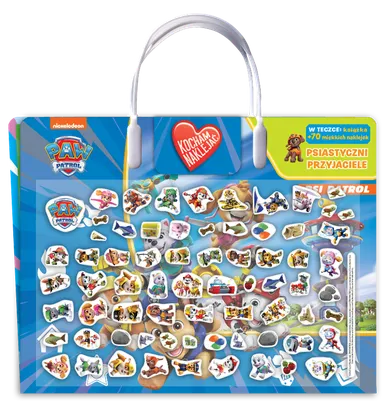 Psi Patrol. Psiastyczni Przyjaciele. Kocham naklejać