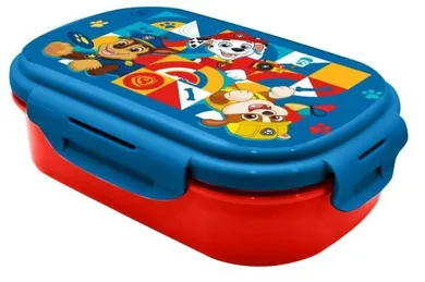 Psi Patrol, pudełko śniadaniowe + sztućce, 21-14-6 cm