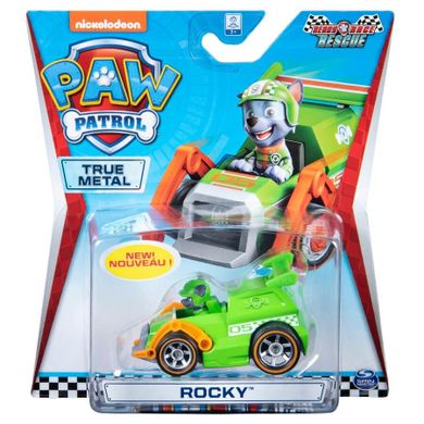 Psi Patrol, Ready Race Rescue, Rocky, wyścigówka
