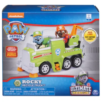 Psi Patrol, Ultimate Rescue, Rocky, pojazd z figurką
