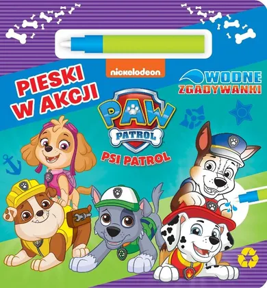 Psi Patrol. Wodne Zgadywanki. Pieski w akcji