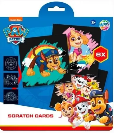 Psi Patrol. Wydrapywanka. 6 kart