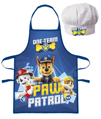 Psi Patrol, zestaw kucharza, fartuch kucharski, czapka kucharza