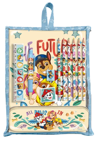 Psi Patrol, zestaw piśmienniczy, 12 elementów