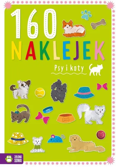 Psy i koty. 160 naklejek