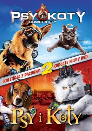 Psy i koty. Część 1 i 2. DVD