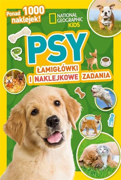 Psy. Łamigłówki. National Geographic Kids