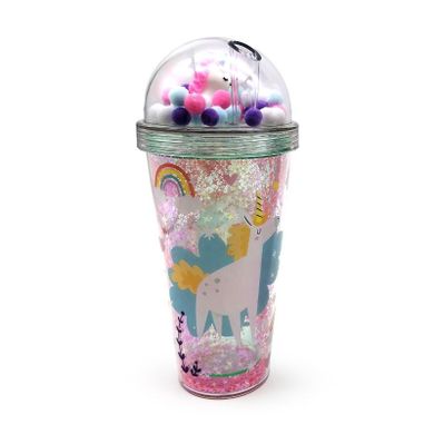 Puckator, Jednorożec, kubek ze słomką, 500 ml