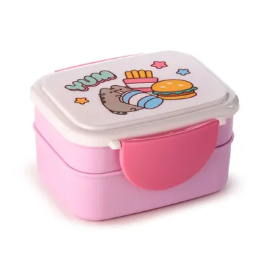 Puckator, Pusheen, lunchbox ze sztućcami