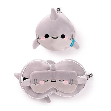 Puckator, Rekin Archie, poduszka podróżna z maską na oczy