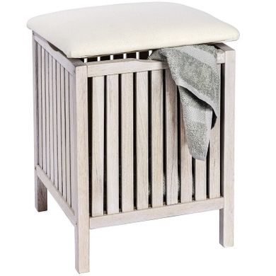Pufa kosz na pranie 2w1, Norway white