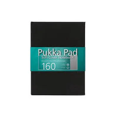 Pukka Pads, Soft Cover, notatnik B5, czarny