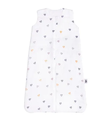 Pulp, Kolorowe serduszka, śpiworek całoroczny, TOG 1.75, 3-12m