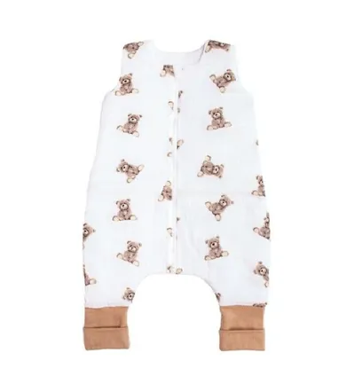 Pulp, Misie, śpiworek muślinowy ze skarpetkami, TOG 1.75, 2-4l