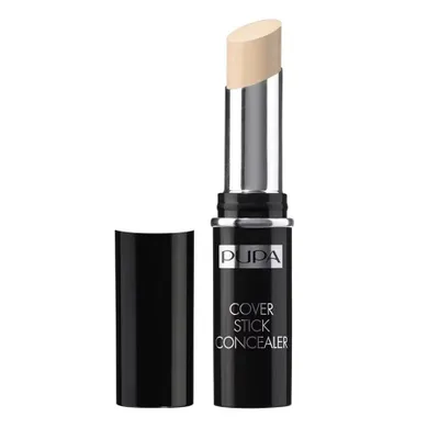 Pupa Milano, Cover Stick Concealer, korektor w sztyfcie, 001 Light Beige, 3.5g