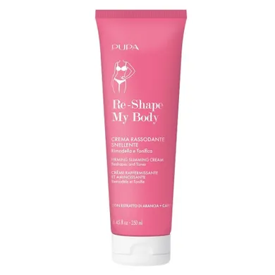 Pupa, Re-Shape My Body, ujędrniający krem wyszczuplający, 250 ml
