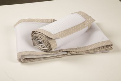 Purflo, Pur Air PurFlo, Soft Truffle, oddychający ochraniacz do łóżeczka
