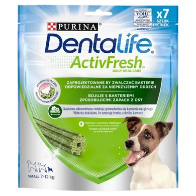 Purina, Dentalife, Active Fresh, Small, przysmak dla psa, 115g