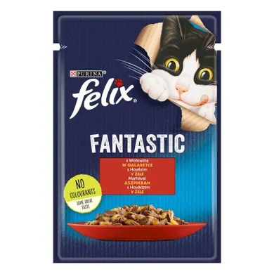 Purina, Felix, Fantastic Mix, wiejskie smaki, karma mokra dla kota, 120-85g