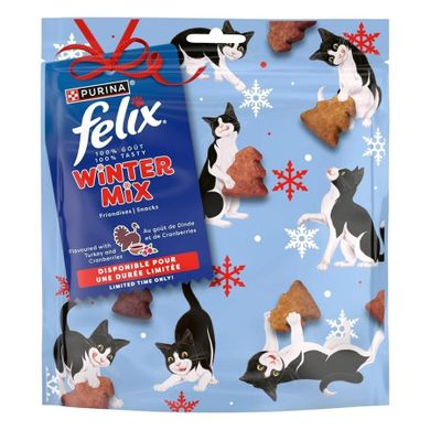 Purina, Felix, Party Winter Mix, przysmak dla kota, 200g