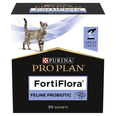 Purina, Pro Plan, Fortiflora dla kotów, 30-1g