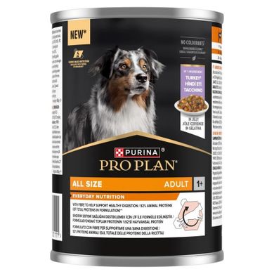 Purina, Pro Plan, Indyk w galarecie, mokra karma dla psów dorosłych, 400g