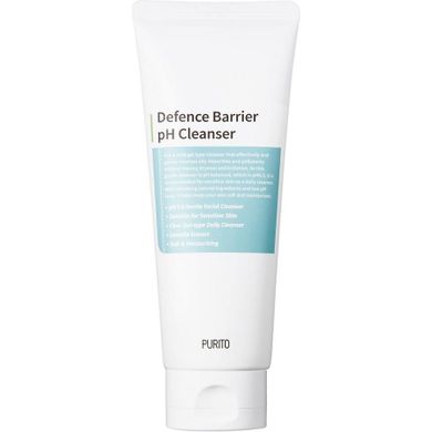 Purito, Defence Barrier pH Cleanser, łagodny żel myjący odbudowujący barierę ochronną skóry pH 5.5, 150 ml
