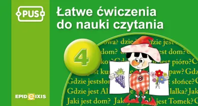 PUS. Łatwe ćwiczenia do nauki czytania 4