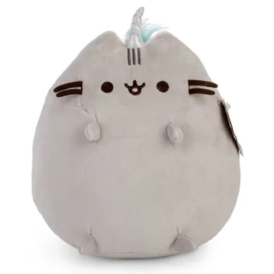 Pusheen, Jednorożec z tęczową grzywą, maskotka, 24 cm