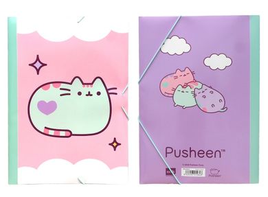 Pusheen, teczka z gumką A4