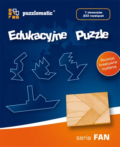 Puzzlomatic, Edukacyjne Puzzle - seria Fan, gra edukacyjna