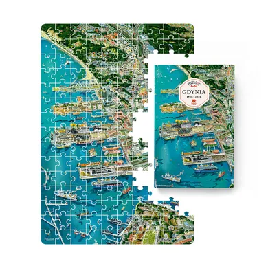 Puzzlove, CzuCzu, Gdynia, puzzle, 150 elementów