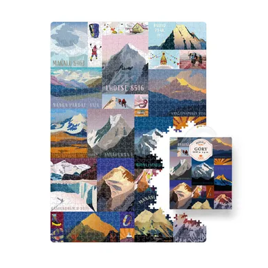 Puzzlove, Czuczu, Góry 8000 m n.p.m., puzzle, 1000 elementów