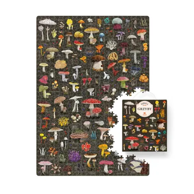 Puzzlove, CzuCzu, Grzyby, puzzle, 1000 elementów