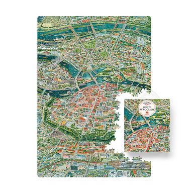 Puzzlove, CzuCzu, Miasto Wrocław, puzzle, 1000 elementów