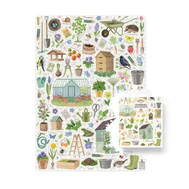 Puzzlove, CzuCzu, Ogródki działkowe, puzzle, 1000 elementów