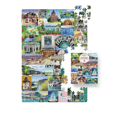 Puzzlove, CzuCzu, Polskie uzdrowiska, puzzle, 500 elementów