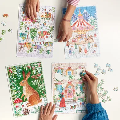 Puzzlove, CzuCzu, Zima, puzzle, 4-150 elementów