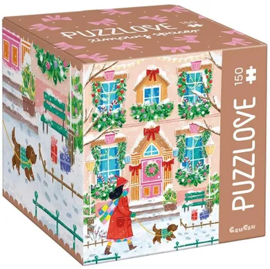 Puzzlove, CzuCzu, Zimowy spacer, puzzle, 150 elementów