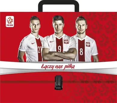 PZPN, teczka z rączką, A4, twarda, 1 szt.