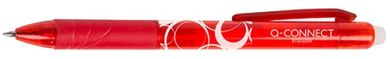 Q-Connect, długopis automatyczny, 1,0mm, wymazywalny, czerwony