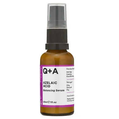 Q+A, Azelaic Acid Balancing Serum, regulujące serum do twarzy z kwasem azelainowym, 30 ml