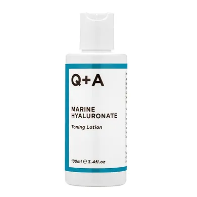 Q+A, Marine Hyaluronate Toning Lotion, rewitalizujący tonik ze składnikami pochodzenia morskiego, 100 ml