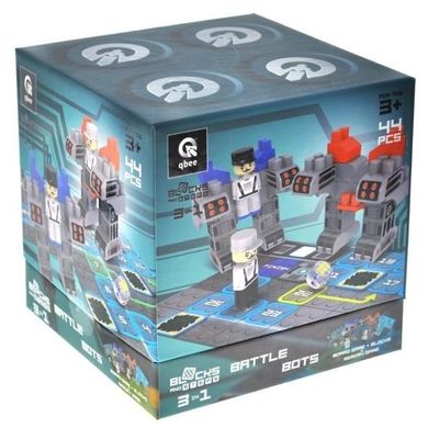 Qbee, Block&Steps, Bitwy robotów, klocki konstrukcyjne, 40 elementów