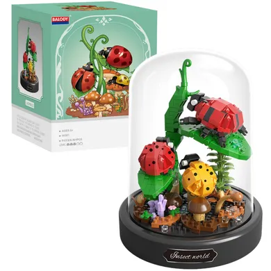 QBI, Kolorowe Biedronki, klocki konstrukcyjne, 461 elementów