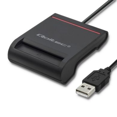 Qoltec, inteligentny czytnik kart chipowych ID, USB 2.0