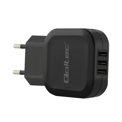 Qoltec, ładowarka sieciowa, 50191, 3400 Ma, 17W, USB