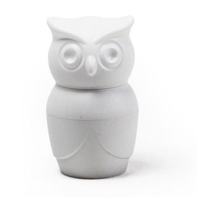 Qualy, Tasty Owl, młynek do soli i pieprzu, biały, 10251-W