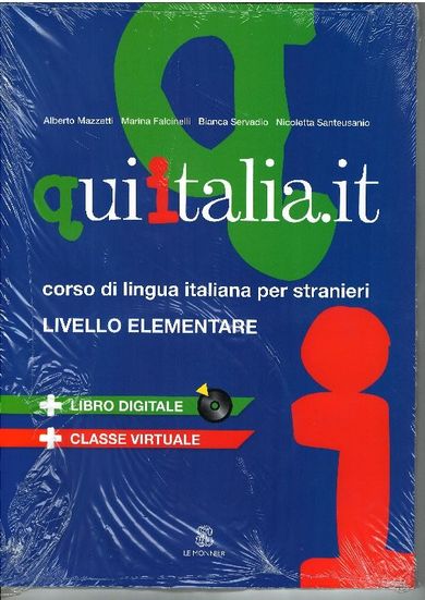 Qui italia.it livello elementare A1- A2. Podręcznik + MP3