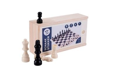 Quint, drewniane figury szachowe